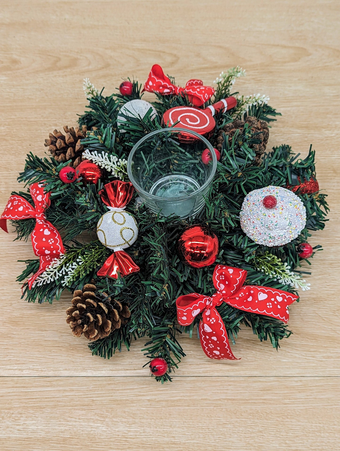 Christmas Candy Centrepiece