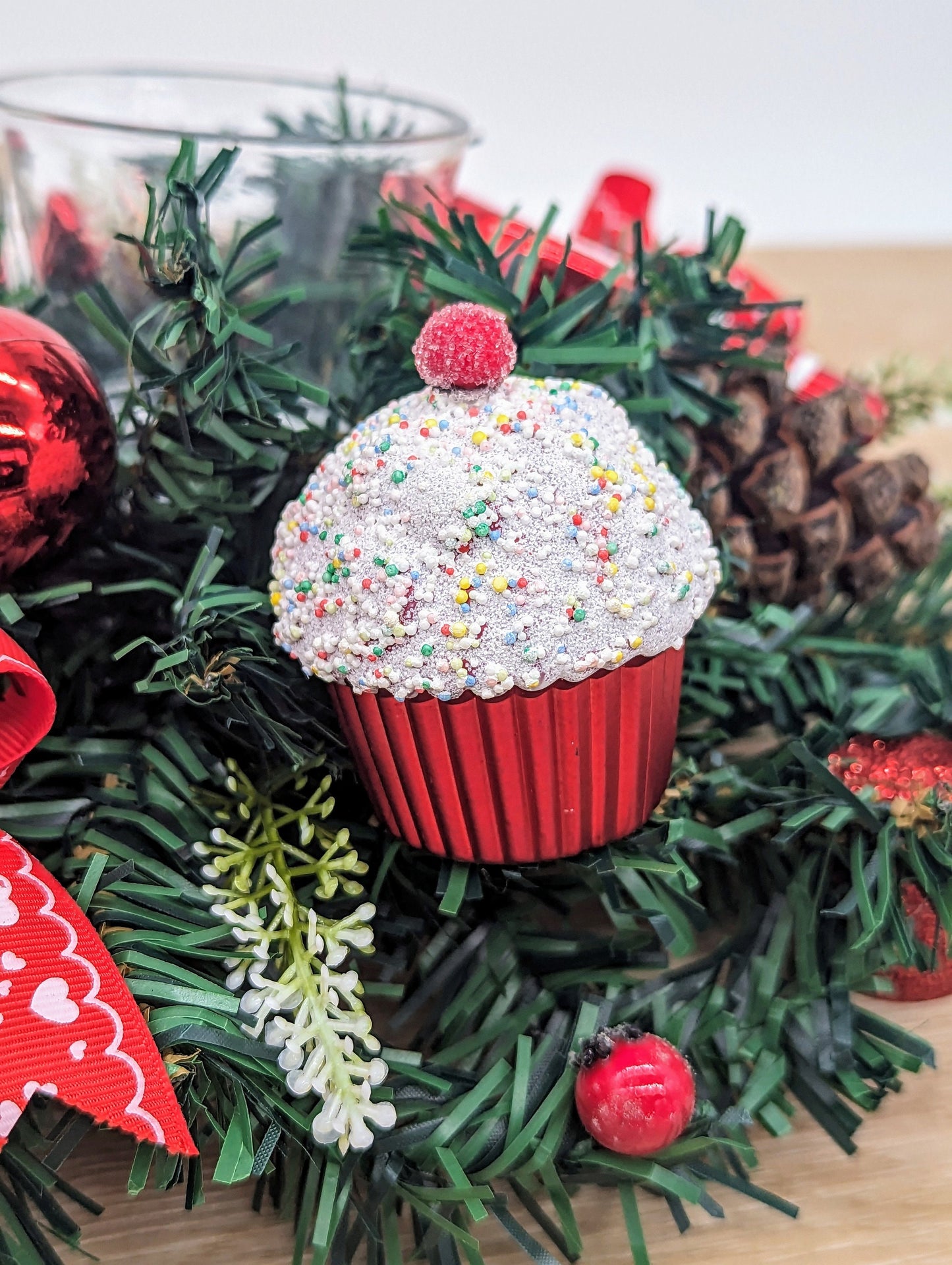 Christmas Candy Centrepiece