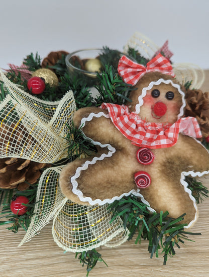 Gingerbread Christmas Table Centrepiece