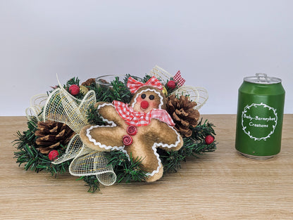 Gingerbread Christmas Table Centrepiece