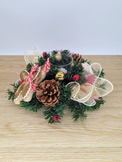 Gingerbread Christmas Table Centrepiece