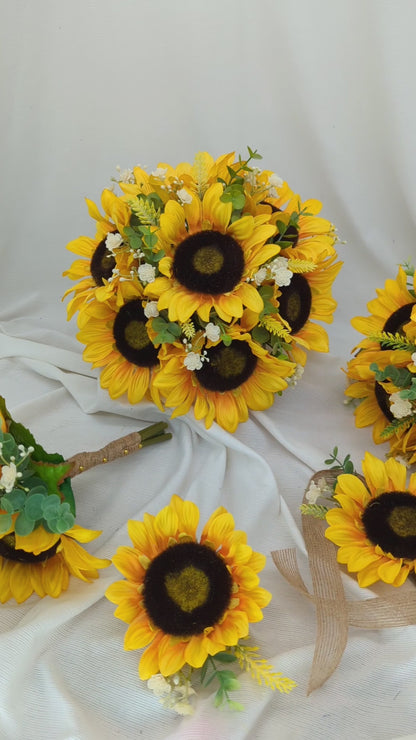 sunflower  Wedding Flowers