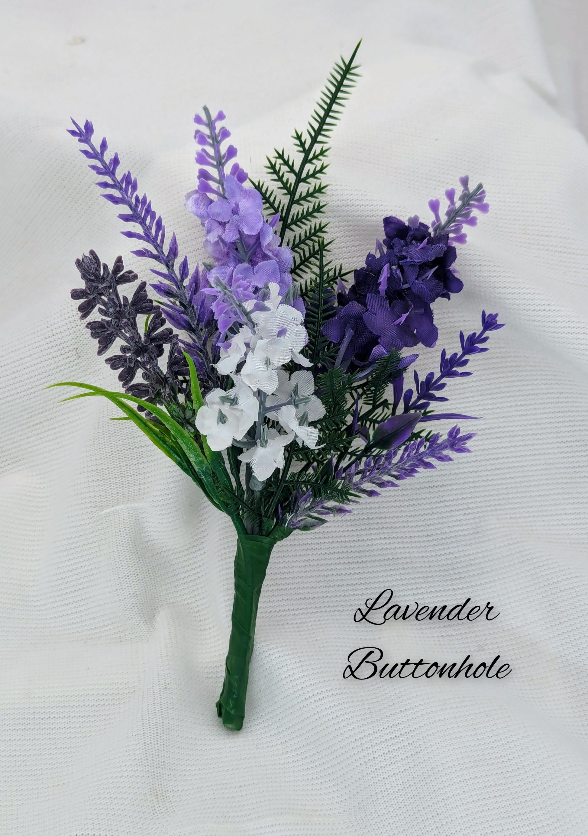 Lavender buttonhole